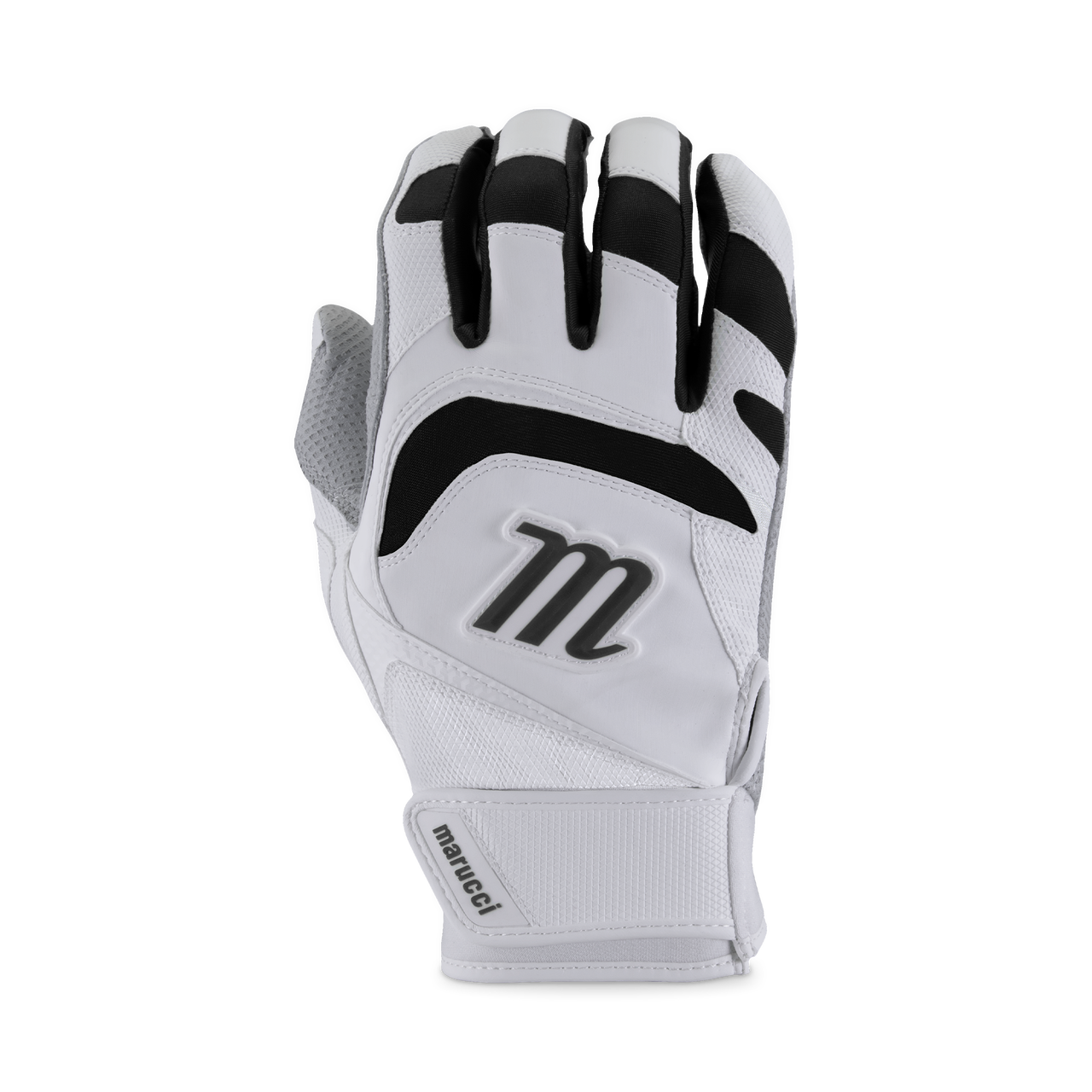 Marucci Signature Batting Gloves White Black