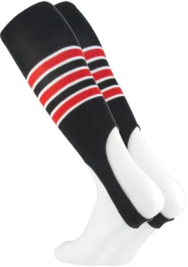 Twin City Stirrup Black White Scarlet