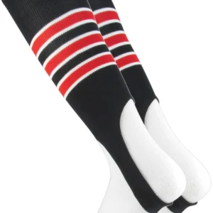 Twin City Stirrup Black White Scarlet